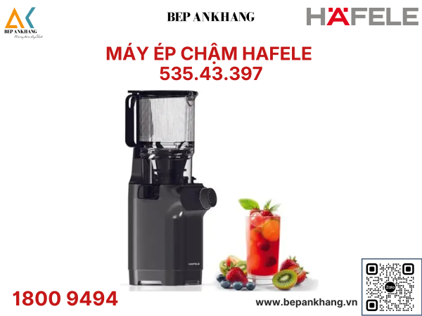Máy ép chậm 200W Hafele HS-J108SG - 535.43.397 - Thương Hiệu Đức